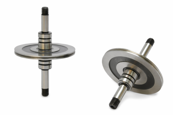 Ролик направляющий двухосный для DK77, ф31.5 мм, прямой, набор 2шт.